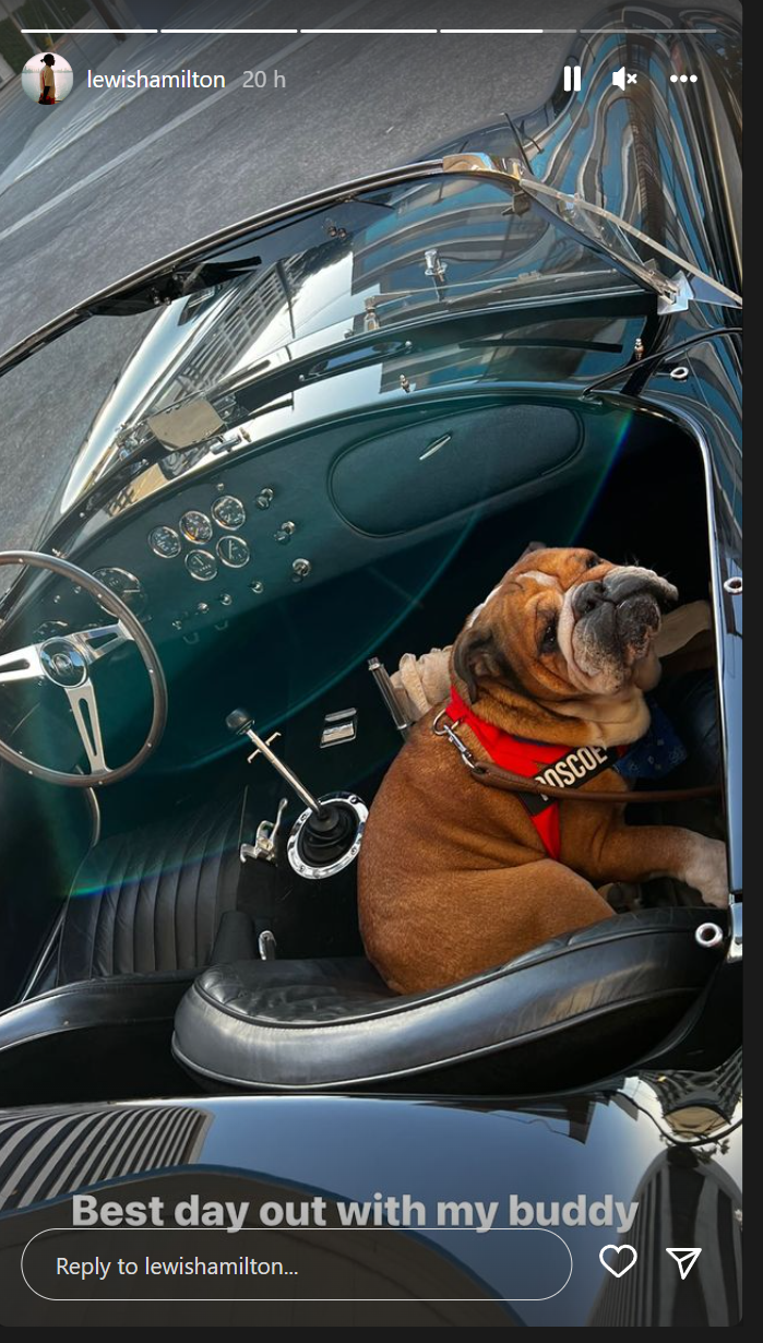 Lewis Hamilton flaunts 1966 Shelby Cobra 427 super-car - this is its incredible history and cost